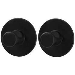 cumpără Cârlig baie Bisk 08583 Set cuere (2buc.) STYLE, negru mat în Chișinău 