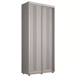 cumpără Dulap Mobildor-Lux Compact uși glisante PAL cu ornament grecesc (120x45x230H cm) Grey în Chișinău 