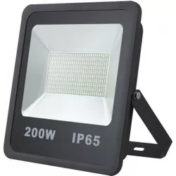 купить Прожектор LED Market SMD 200W, 3000K, Black в Кишинёве 