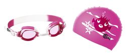 Набор для плавания детский (очки + шапочка) Beco Sealife 96059 (7174)