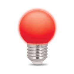 Forever Light, LED Bulb E27 G45 2W 230v red 5pcs
