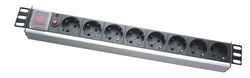 19" 1U power socket,  PDU-GM001, 8 ports, 16A, 1.8M, PVC sheel, APC Electronic