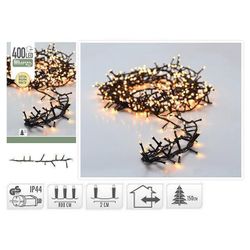 купить Гирлянда Promstore 49358 Огни новогодние Нить 400LED 8m, э/т.белый, зеленый кабель в Кишинёве 