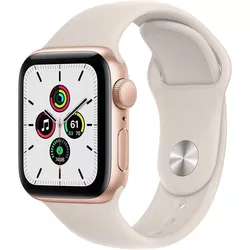 купить Смарт часы Apple Watch Series SE 2 GPS 44mm Starlight Aluminium Case MNJX3 в Кишинёве 
