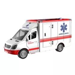 купить Машина Wenyi WY597A 1:16 Ambulanță cu fricțiune (lumini /sunete) в Кишинёве 