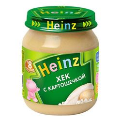 Heinz пюре хек с картошечкой 8+мес. 120г