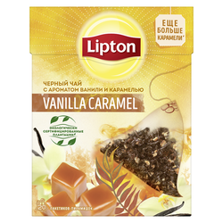 Lipton Nirvana Vanilla Caramel, 20 пак.