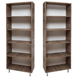 купить Офисный стеллаж Mashtab 10913 Dulap pt mape (700x340x1900) Trufeli в Кишинёве 
