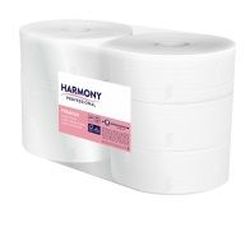 Туалетная бумага Harmony Prof Confort Jumbo White Recicling 2 слой 236м