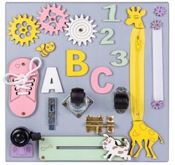 купить Развивающая доска miscellaneous 3ToysM MT04 Busy board в Кишинёве 