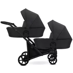 cumpără Сărucior pentru copii Kunert Carucior pentru gemeni Brav Duo Black Eco în Chișinău 