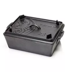 cumpără Ceaun grătar Petromax Loaf Pan 5,5L cu capac si fund plat, fonta în Chișinău 