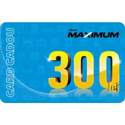 купить Сертификат подарочный Maximum 300 MDL в Кишинёве 