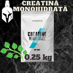 Creatină Monohidrată - Gust natural - 0.25 kg