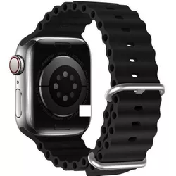 купить Ремешок Dux Ducis Ocean Wave Version Apple Watch 42MM/44MM/45MM, Black в Кишинёве 