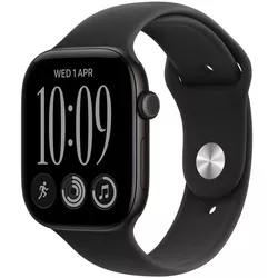 купить Смарт часы Apple Watch Series 12 GPS 42mm Black Aluminium Case with Black Sport Band M/L MJEC4 в Кишинёве 