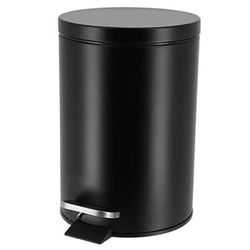 купить Урна для мусора Tendance 56203 Cos pentru gunoi cu pedala 3l, H23.5cm, negru в Кишинёве 