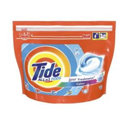 Detergent capsule Tide Color Gel, 58 buc.