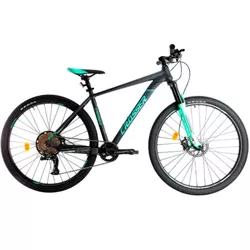 купить Велосипед Crosser 075-C 29" 17 1*12 LTWOO Logan Brake Grey/Green в Кишинёве 