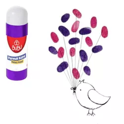 cumpără Set de creație BuBu PAR021 Vopsea violetă pentru pictură cu degetele, 250 ml în Chișinău 