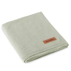 купить Детское постельное белье Sensillo 43440 Плед Bamboo 80x100 Olive в Кишинёве 