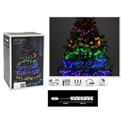 купить Гирлянда Promstore 56489 Luminite de Craciun Dense, 800LED 16m, 8reg., timer, in/out в Кишинёве 