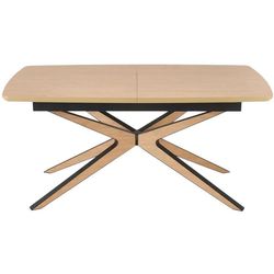 купить Стол Halmar JAMES, natural/negru в Кишинёве 