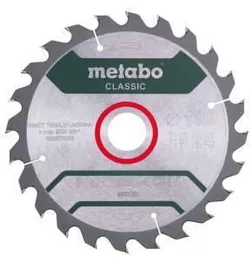 купить Набор головок, бит, насадок Metabo 628675000 Disc pentru ferastrau 190*30 24wz в Кишинёве 