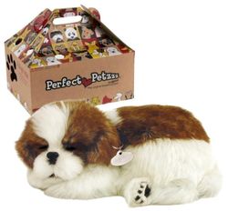 cumpără Jucărie de pluș Perfect Petzzz 91-19 Cățeluș Shih Tzu cu imitație de respirație în Chișinău 