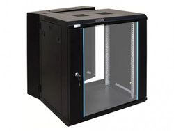 19"  9U Wall Mounted Double Section cabinet, AH6509, 600x450+100x500