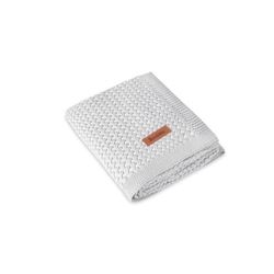 cumpără Lenjerie de pat pentru copii Sensillo 43482 Плед Grido 80x100 Light Grey în Chișinău 