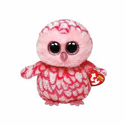 купить Мягкая игрушка TY TY36846 TWIGGY pink owl 15 cm в Кишинёве 