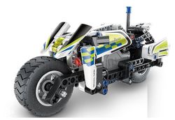 5806, XTech Bricks: Pull Back Police Motorbike, 193 pcs