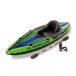 купить Спортивное оборудование Intex 68305 Kayak CHALLENGER K1, 274x76x33cm, 1 pers. в Кишинёве 