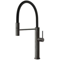 купить Смеситель кухонный Gessi 60014-707 Gessi 316 Black Metal Brushed PVD в Кишинёве 