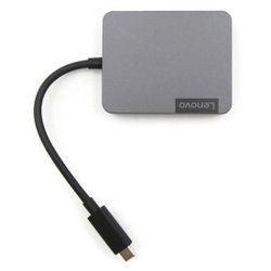 Lenovo USB-C Travel Hub Gen2, 1 x USB 3.1, 1 x HDMI, 1 x VGA, 1 x RJ45