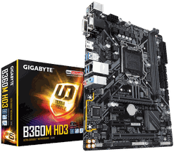 MB Gigabyte B360M HD3 1.0 mATX