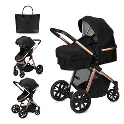 купить Детская коляска MoMi Limuru 2/1 Black в Кишинёве 