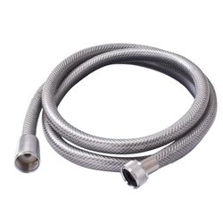 cumpără Furtun duș Rubineta 150cm PVC (360) Con/Imp Grey în Chișinău 
