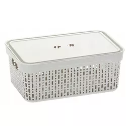 купить Короб для хранения Promstore 57114 Morsetta XL, 39.3x30x13cm, ceata alba в Кишинёве 