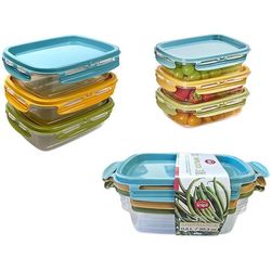 купить Контейнер для хранения пищи Snips 56338 Multicolor 3buc, 0.6l в Кишинёве 