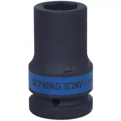 cumpără Set de tubulare, bite, duze King Tony 843527M cap tubular de impact adânc 1" 27mm în Chișinău 
