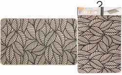 купить Коврик для ванной Luance 55814 Covoras antiderapant 50x80cm Jungle bej poliester в Кишинёве 
