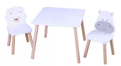 купить Набор детской мебели Chipolino DIWH02450323 hippo and lion в Кишинёве 