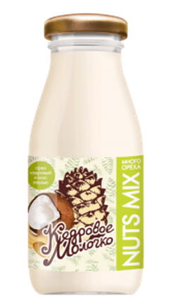 КЕДРОВОЕ МОЛОЧКО NUTS MIX C КОКОСОМ И КЕШЬЮ