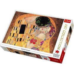 купить Головоломка Trefl 10559 Puzzles - 1000 Art Collection - The Kiss в Кишинёве 