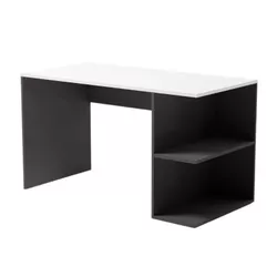 купить Офисный стол Smartex (10104) Comp 120cm Alb+Negru в Кишинёве 