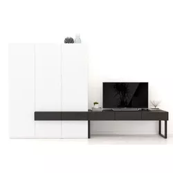 cumpără Set mobilă living Indart Gloria (300x52x180) în Chișinău 