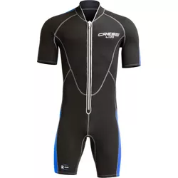 cumpără Accesoriu pentru înot Cressi-Sub LIDO SHORTY WETSUIT black/blue 2mm XXL/6 (LV455006) în Chișinău 