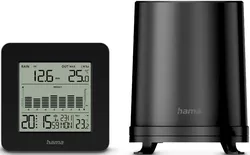 купить Погодная станция Hama 222220 Mykonos Weather Station with Pluviometer / Outdoor Sensor, Radio, Alarm C в Кишинёве 